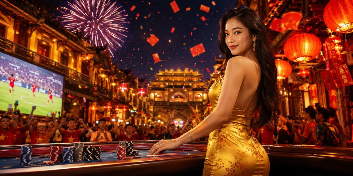 Đèn lồng và phong bì đỏ tại Huế tượng trưng cho sự an toàn và may mắn trong nền tảng giải trí